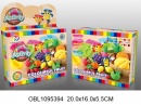 9330 пластилин набор (тесто для лепки) фрукты